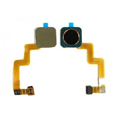 Fingerprint Sensor Flex Cable For Nokia X71 White By - Maxbhi Com