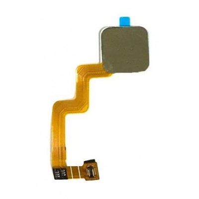 Fingerprint Sensor Flex Cable For Nokia X71 White By - Maxbhi Com