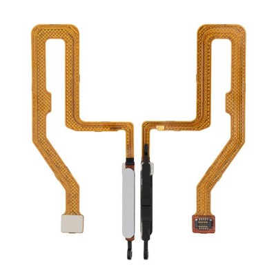 Fingerprint Sensor Flex Cable For Lg K52 White By - Maxbhi Com