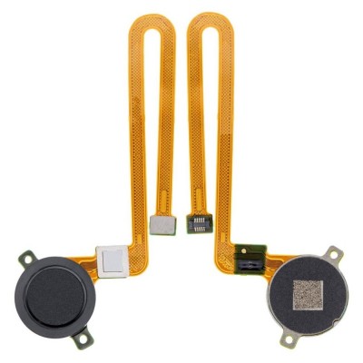 Fingerprint Sensor Flex Cable For Motorola Moto E6 Play White By - Maxbhi Com
