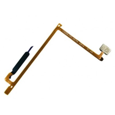 Fingerprint Sensor Flex Cable For Vivo Y31s White By - Maxbhi Com