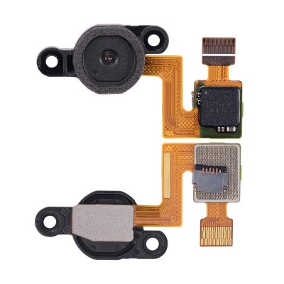Fingerprint Sensor Flex Cable For Motorola One Zoom White By - Maxbhi Com