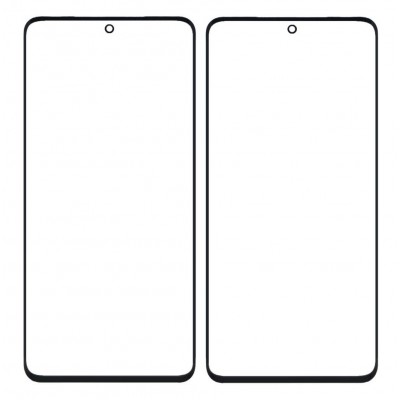 Replacement Front Glass For Vivo X70 Pro Black By - Maxbhi Com