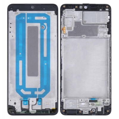 Lcd Frame Middle Chassis For Samsung Galaxy M22 Black By - Maxbhi Com