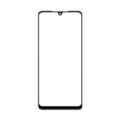 Replacement Front Glass For Samsung Galaxy M22 Light Blue By - Maxbhi Com