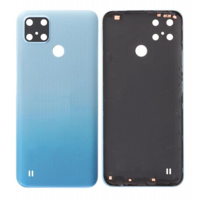 Back Panel Cover For Realme C25y Blue - Maxbhi Com