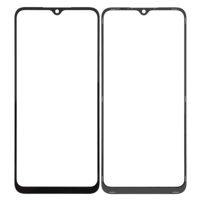Replacement Front Glass For Xiaomi Redmi 9 Activ Black By - Maxbhi Com