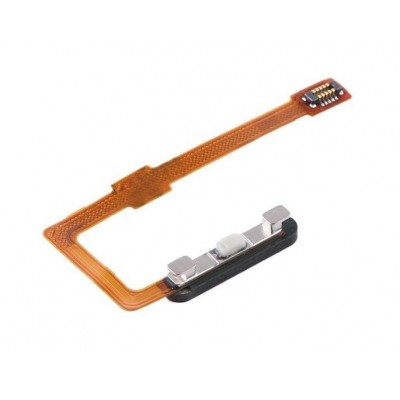 Fingerprint Sensor Flex Cable For Huawei P Smart Pro Black By - Maxbhi Com