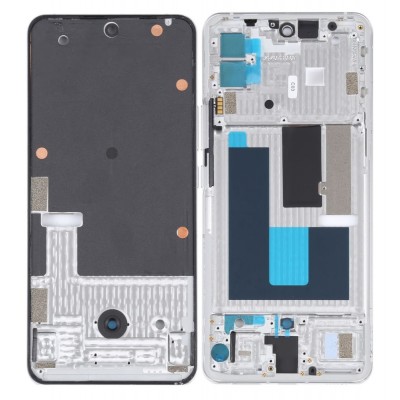 Lcd Frame Middle Chassis For Zte Axon 30 Pro 5g Black By - Maxbhi Com