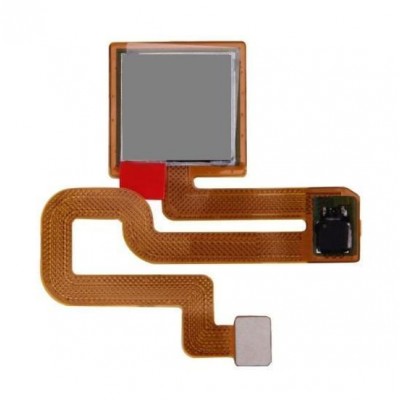 Fingerprint Sensor Flex Cable For Xiaomi Redmi Note 3 Mediatek Grey By - Maxbhi Com