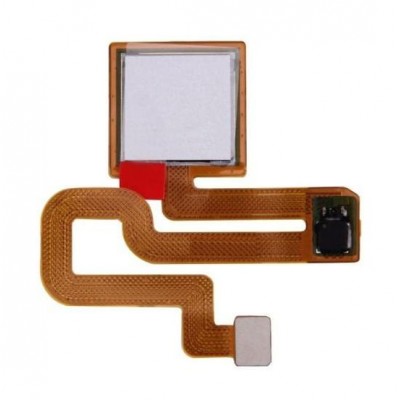 Fingerprint Sensor Flex Cable For Xiaomi Redmi Note 3 Mediatek Silver By - Maxbhi Com