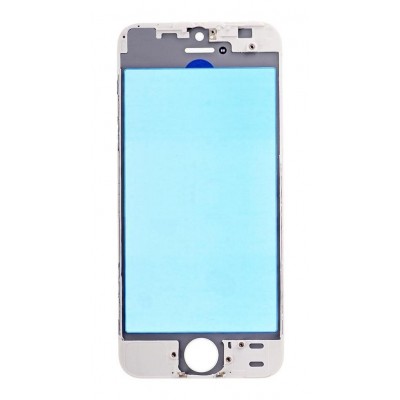 Replacement Front Glass For Apple Iphone 5s White By - Maxbhi Com