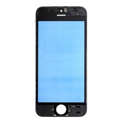 Replacement Front Glass For Apple Iphone 5sblack By - Maxbhi Com