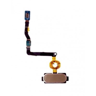 Fingerprint Sensor Flex Cable For Samsung Galaxy C7 2017 Gold By - Maxbhi Com