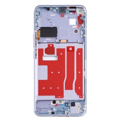 Lcd Frame Middle Chassis For Honor 30 White By - Maxbhi Com