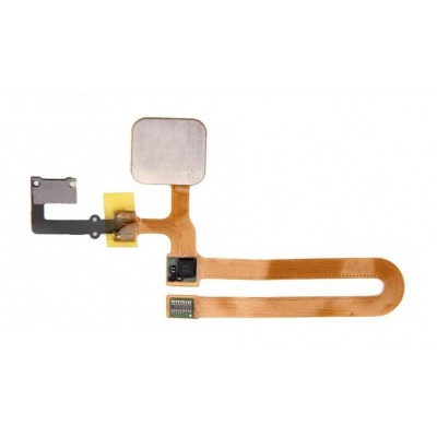 Fingerprint Sensor Flex Cable For Oppo R7 Plus Silver By - Maxbhi Com
