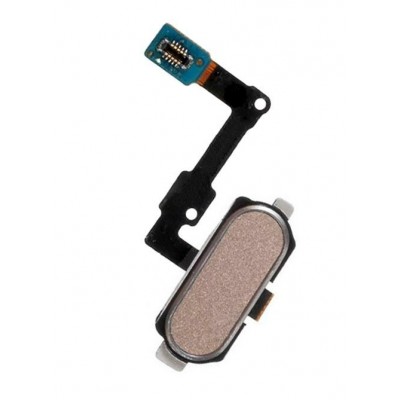 Fingerprint Sensor Flex Cable For Samsung Galaxy On7 2016 Gold By - Maxbhi Com