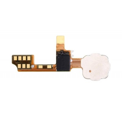 Fingerprint Sensor Flex Cable For Vivo X6 Rose Gold By - Maxbhi Com