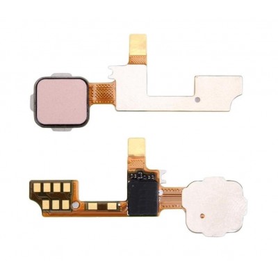 Fingerprint Sensor Flex Cable For Vivo X6 White By - Maxbhi Com