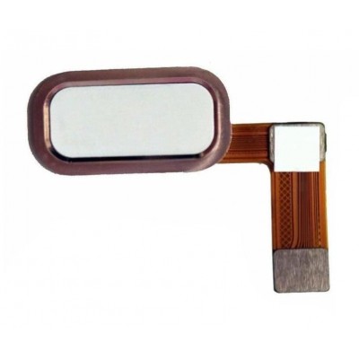 Fingerprint Sensor Flex Cable For Asus Zenfone 4 Max Pro Pink By - Maxbhi Com