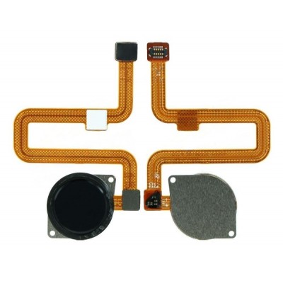 Fingerprint Sensor Flex Cable For Lg K50s Black By - Maxbhi Com