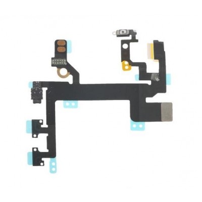 Power Button Flex Cable For Apple Iphone 5s 64gb On Off Flex Pcb By - Maxbhi Com