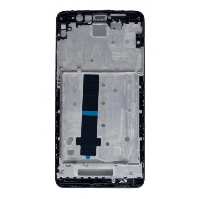 Lcd Frame Middle Chassis For Xiaomi Redmi Note 3 Mediatek Black By - Maxbhi Com
