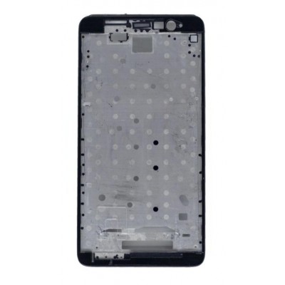 Lcd Frame Middle Chassis For Xiaomi Redmi Note 3 Mediatek Black By - Maxbhi Com