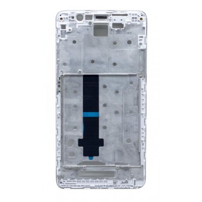 Lcd Frame Middle Chassis For Xiaomi Redmi Note 3 White By - Maxbhi Com