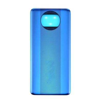Back Panel Cover For Xiaomi Poco X3 Blue - Maxbhi Com