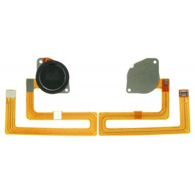 Fingerprint Sensor Flex Cable For Motorola Moto G8 Play White By - Maxbhi Com
