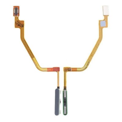Fingerprint Sensor Flex Cable For Xiaomi Poco X3 Grey By - Maxbhi Com