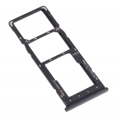 Sim Card Holder Tray For Infinix Note 10 Pro Nfc Black - Maxbhi Com