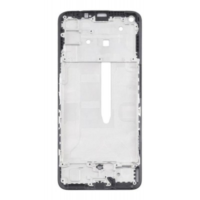 Lcd Frame Middle Chassis For Realme Q2 Problack By - Maxbhi Com