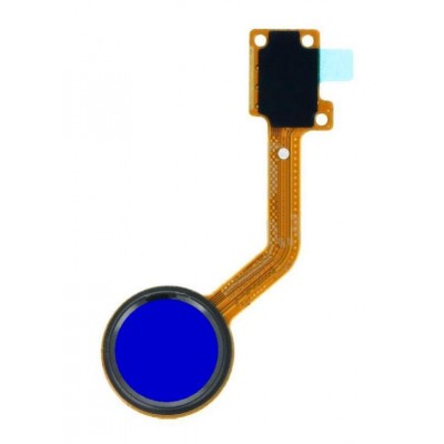 Fingerprint Sensor Flex Cable For Lg X4 Plus Black By - Maxbhi Com