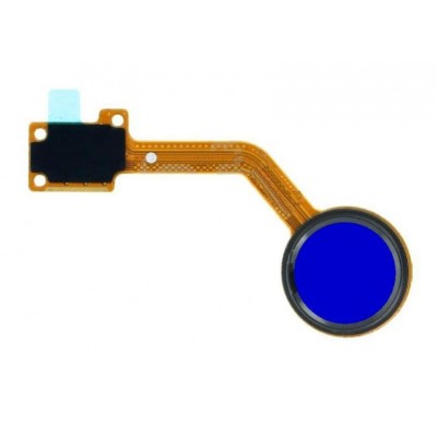 Fingerprint Sensor Flex Cable For Lg X4 Plus Blue By - Maxbhi Com