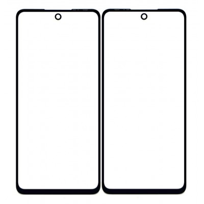 Replacement Front Glass For Infinix Note 10 Pro Nfc Black By - Maxbhi Com