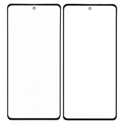 Replacement Front Glass For Vivo X70 Pro Plus Black By - Maxbhi Com