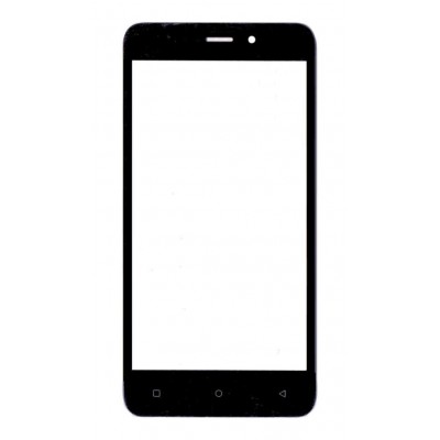 Replacement Front Glass For Gionee X1 Black By - Maxbhi Com