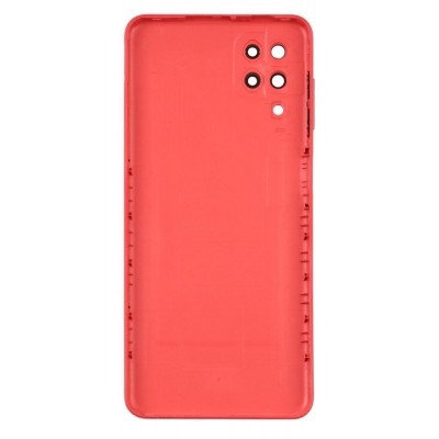 Back Panel Cover For Samsung Galaxy A12 Red - Maxbhi Com