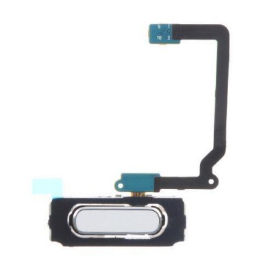 Fingerprint Sensor Flex Cable For Samsung Galaxy S5 Mini Duos White By - Maxbhi Com