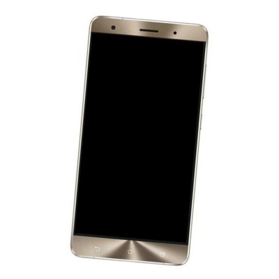 Fingerprint Sensor Flex Cable For Asus Zenfone 3 Deluxe Zs570kl Silver By - Maxbhi Com