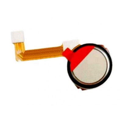 Fingerprint Sensor Flex Cable For Lenovo K5 Play Gold By - Maxbhi Com
