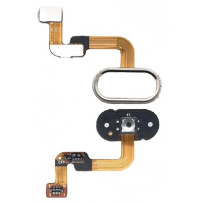 Fingerprint Sensor Flex Cable For Meizu M6 Note White By - Maxbhi Com