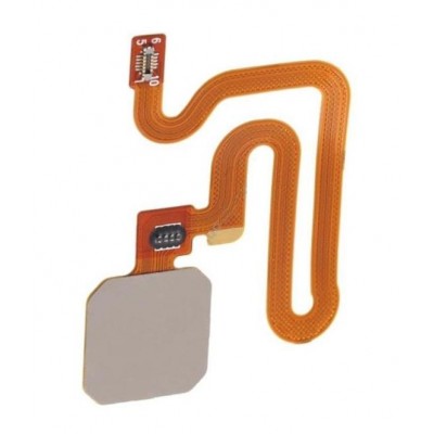 Fingerprint Sensor Flex Cable For Vivo X20 Rose Gold By - Maxbhi Com