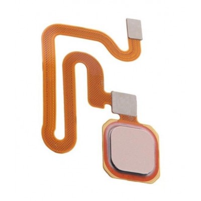 Fingerprint Sensor Flex Cable For Vivo X20 White By - Maxbhi Com