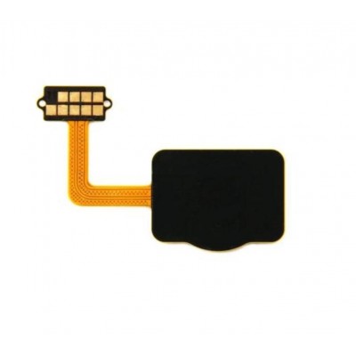 Fingerprint Sensor Flex Cable For Lg Q8 2018 Black By - Maxbhi Com