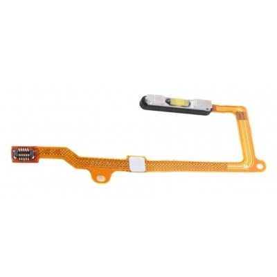 Fingerprint Sensor Flex Cable For Huawei Enjoy 20 Pro Blue By - Maxbhi Com