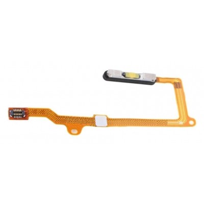 Fingerprint Sensor Flex Cable For Huawei Enjoy 20 Pro White By - Maxbhi Com