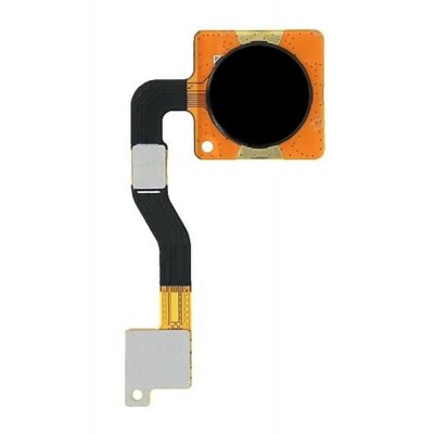 Fingerprint Sensor Flex Cable For Nokia 3 2 Black By - Maxbhi Com